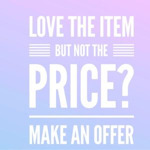 All Reasonable Offers Considered!